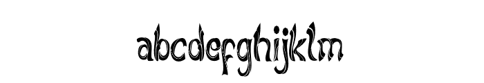CONJURING Font LOWERCASE