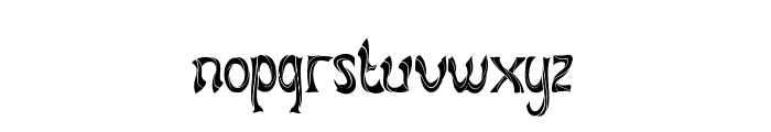 CONJURING Font LOWERCASE