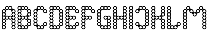 CONNECT THE DOTS-Light Font UPPERCASE