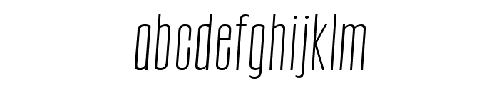CONQUEST Light Italic Italic Font LOWERCASE