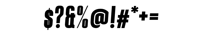 CONQUEST Slab serif Bold Italic Italic Font OTHER CHARS