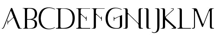 CORNELE Regular Font UPPERCASE