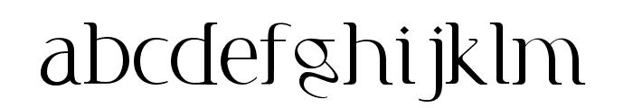 CORNELE Regular Font LOWERCASE