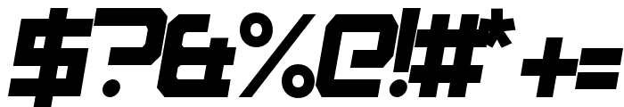CORPORAT-Italic Font OTHER CHARS