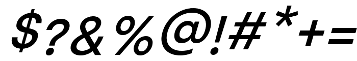 COXXON Font Italic Font OTHER CHARS