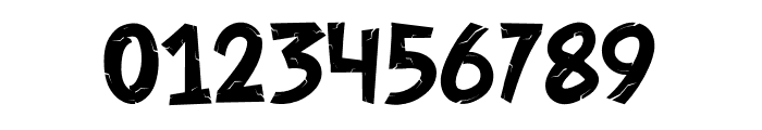 CRACK ZONE Regular Font OTHER CHARS