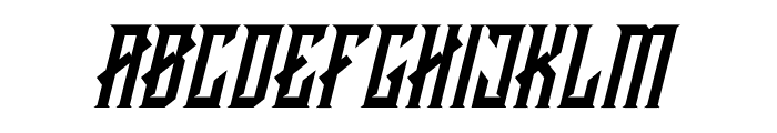 CRAWLER Italic Font LOWERCASE