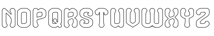 CREATIVE FORCE-Hollow Font UPPERCASE