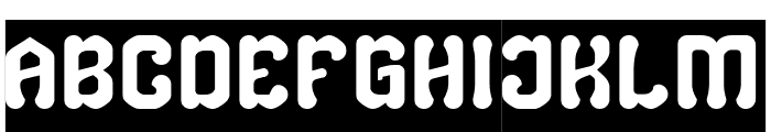 CREATIVE FORCE-Inverse Font UPPERCASE