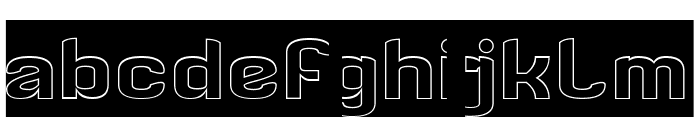 CREATIVE IMAGE-Hollow-Inverse FONT
