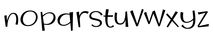 CREATIVE TWISTER Font LOWERCASE