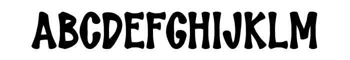 CRIME SCREAM Font LOWERCASE