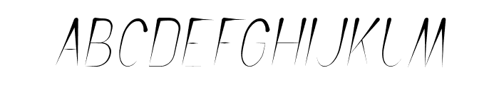 CROCHET PATTERN Italic Font UPPERCASE