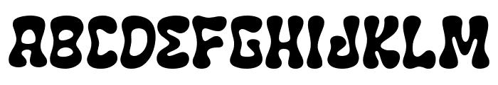 CROFL Groovy Font Regular Font LOWERCASE