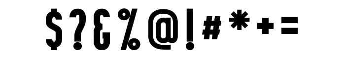 CURVE Bold Font OTHER CHARS