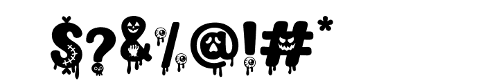 CUTE HALLOWEEN GHOST Font OTHER CHARS