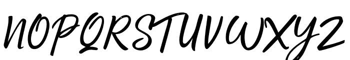 CUTESCRIPT-Regular Font UPPERCASE