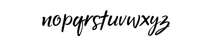 CUTESCRIPT-Regular Font LOWERCASE