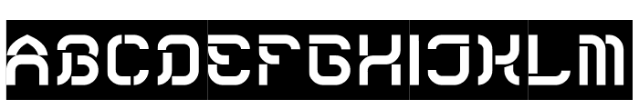 CYBER ROMANCE-Inverse Font UPPERCASE