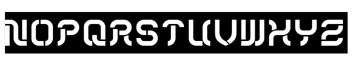 CYBER ROMANCE-Inverse Font UPPERCASE