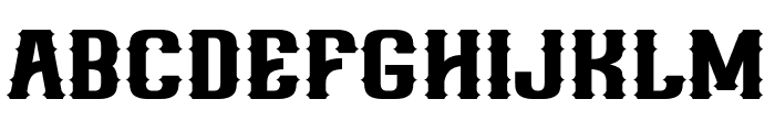 Caber Font LOWERCASE