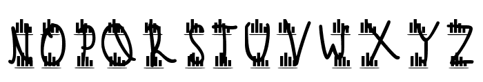 Cable Regular Font UPPERCASE