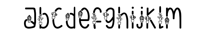 Cactuses Font LOWERCASE