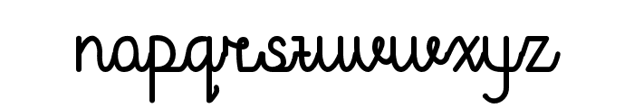 CadancyIW Font LOWERCASE