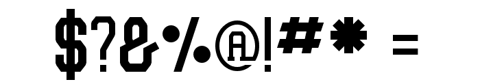 Cadass Serif Font OTHER CHARS