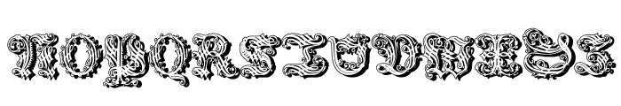 Cadels2Shadow Font UPPERCASE