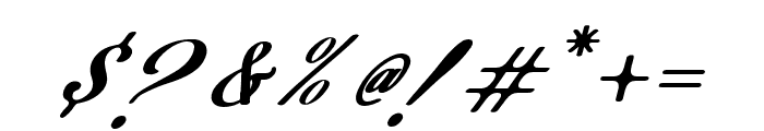 Cadisone Script Font OTHER CHARS