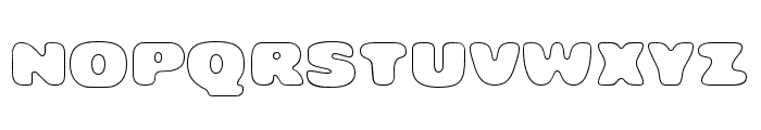 CafeDelMont-OutlineBlur Font UPPERCASE
