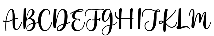 Cafeberry Font UPPERCASE