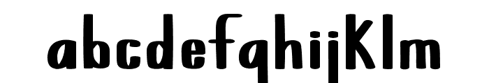 Caffelattey Font LOWERCASE