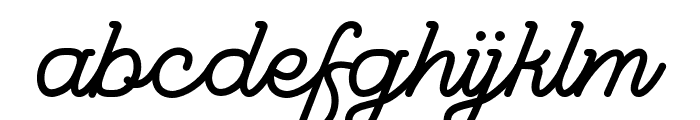 Cafieln Font LOWERCASE