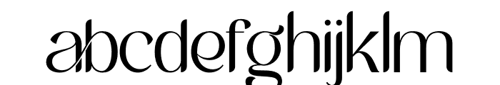 Cafigine Font LOWERCASE