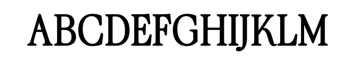 Cagront Serif Regular Font UPPERCASE