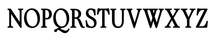 Cagront Serif Regular Font UPPERCASE