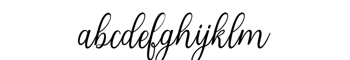 Cahaya Font LOWERCASE