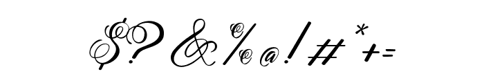 Cahilangan-Script Font OTHER CHARS