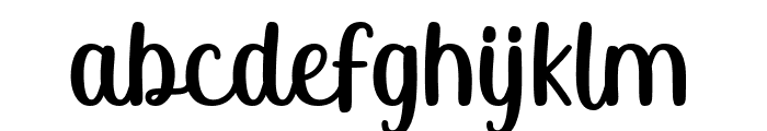 Caiday Font LOWERCASE