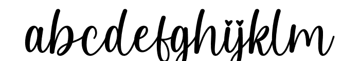 Caila Font LOWERCASE