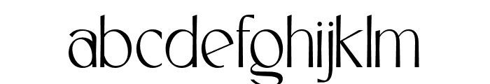 Cairoline Regular Font LOWERCASE