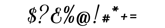 Caithlyn-Regular Font OTHER CHARS