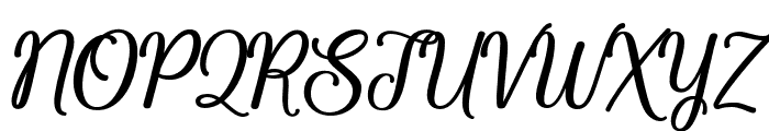 Caithlyn-Regular Font UPPERCASE