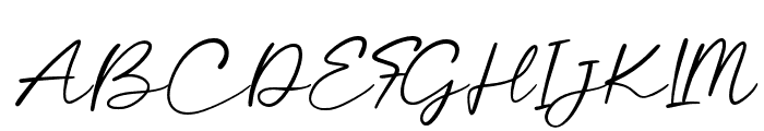 Calaya-Regular Font UPPERCASE