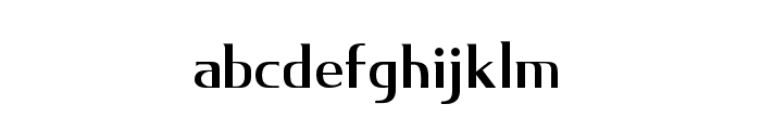 Calbina-Regular Font LOWERCASE