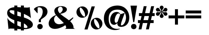 Calby-Regular Font OTHER CHARS