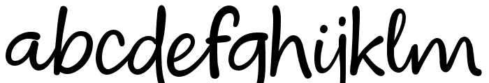 Calebor-Regular Font LOWERCASE