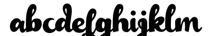 Calefornia Font LOWERCASE